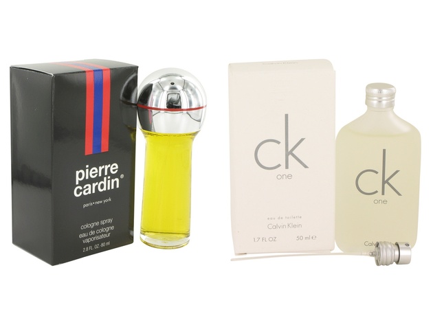 Gift Set Pierre Cardin By Pierre Cardin Cologne Edt Spray 2 8 Oz And Ck One Edt Pour Spray Unisex 1 7 Oz Stacksocial