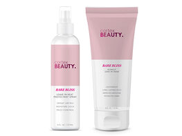 Bare Bliss Heat Protectant Spray & Blowout Leave-In Cream Set