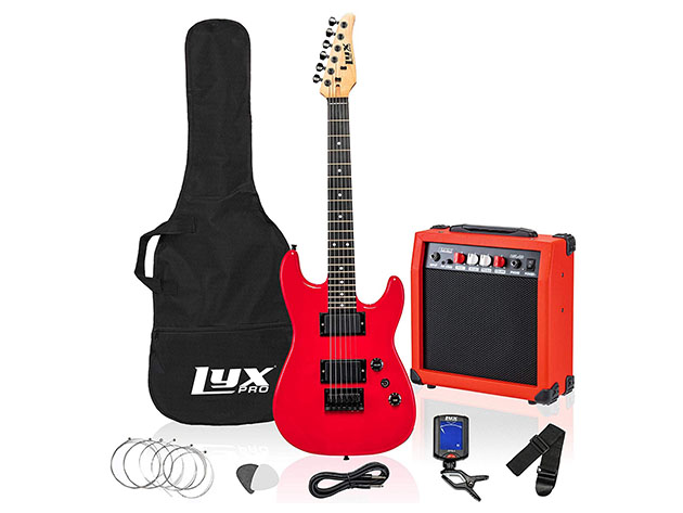 LyxPro 36" Electric Guitar with 20W Amp Kit