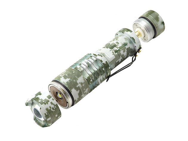 Army Gear Z9 Tactical Military Flashlight