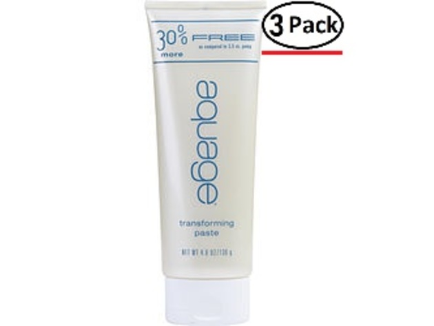 Aquage By Aquage Transforming Paste 30% More Free 4.6 Oz For Unisex (Package Of 3)