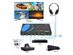 Quad Multi HDMI Viewer 4 in 1 out by OREI HDMI Switcher 4 Ports Seamless Switcher and IR Remote Support 1080P for PS4/PC/DVD/Security Camera, HDMI Switch VGA Output - HD-401MV
