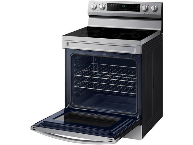 Samsung NE63A6111SS 6.3 Cu. Ft. Stainless Steel Freestanding Electric Range Oven