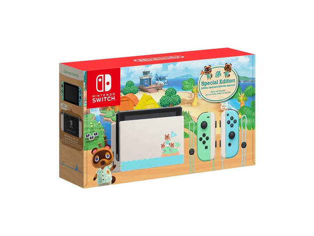 Nintendo NSWANXINGBUN Switch Animal Crossing: New Horizons Paradise Pack
