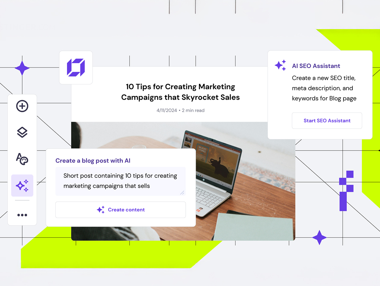 Hostinger Business Website Builder: 1-Yr Subscription
