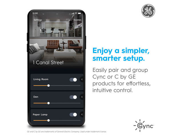 Cync by GE 93129715 Smart Bulb & Motion Sensing Starter Kit