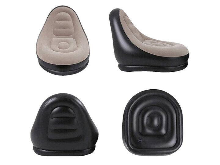 Inflatable Chair with Foot Rest Set