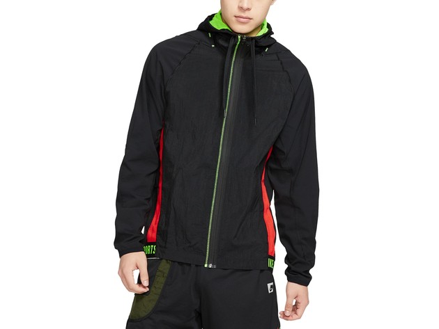 Nike Men's Sport Clash Dri-FIT Flex Training Jacket Black Size Large