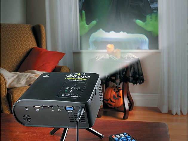 Digital Motion Projector with 12 Holiday Animations