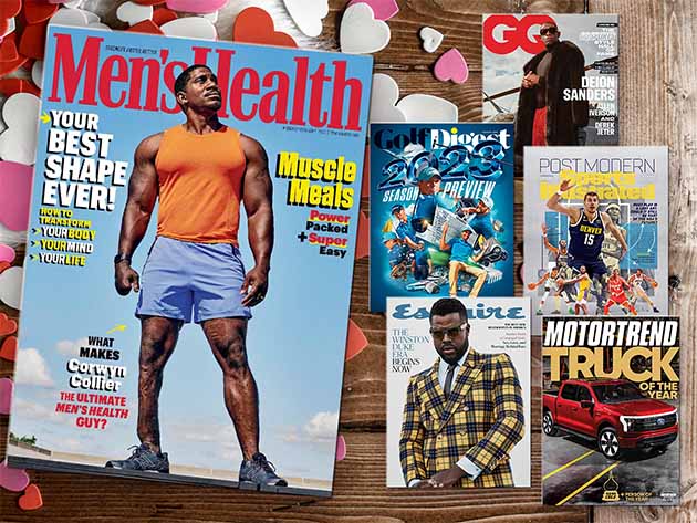 Choose Any 3 Best-Selling Digital or Print Magazine Subscriptions for $6 (Magazines for Him)