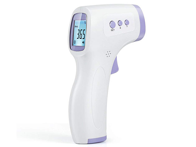 Infrared Non-Contact, Medical-Grade Digital Thermometer with 1-Sec Temperature Read