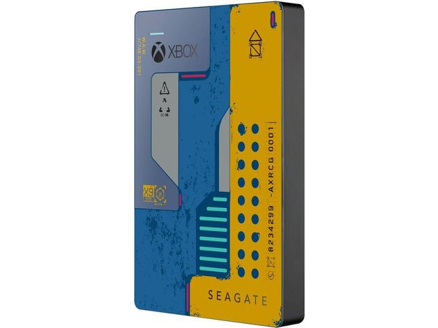 Seagate Game Drive for Xbox 2TB External Hard Drive Portable HDD - USB 3.0 CyberPunk 2077 Special Edition [STEA2000428]