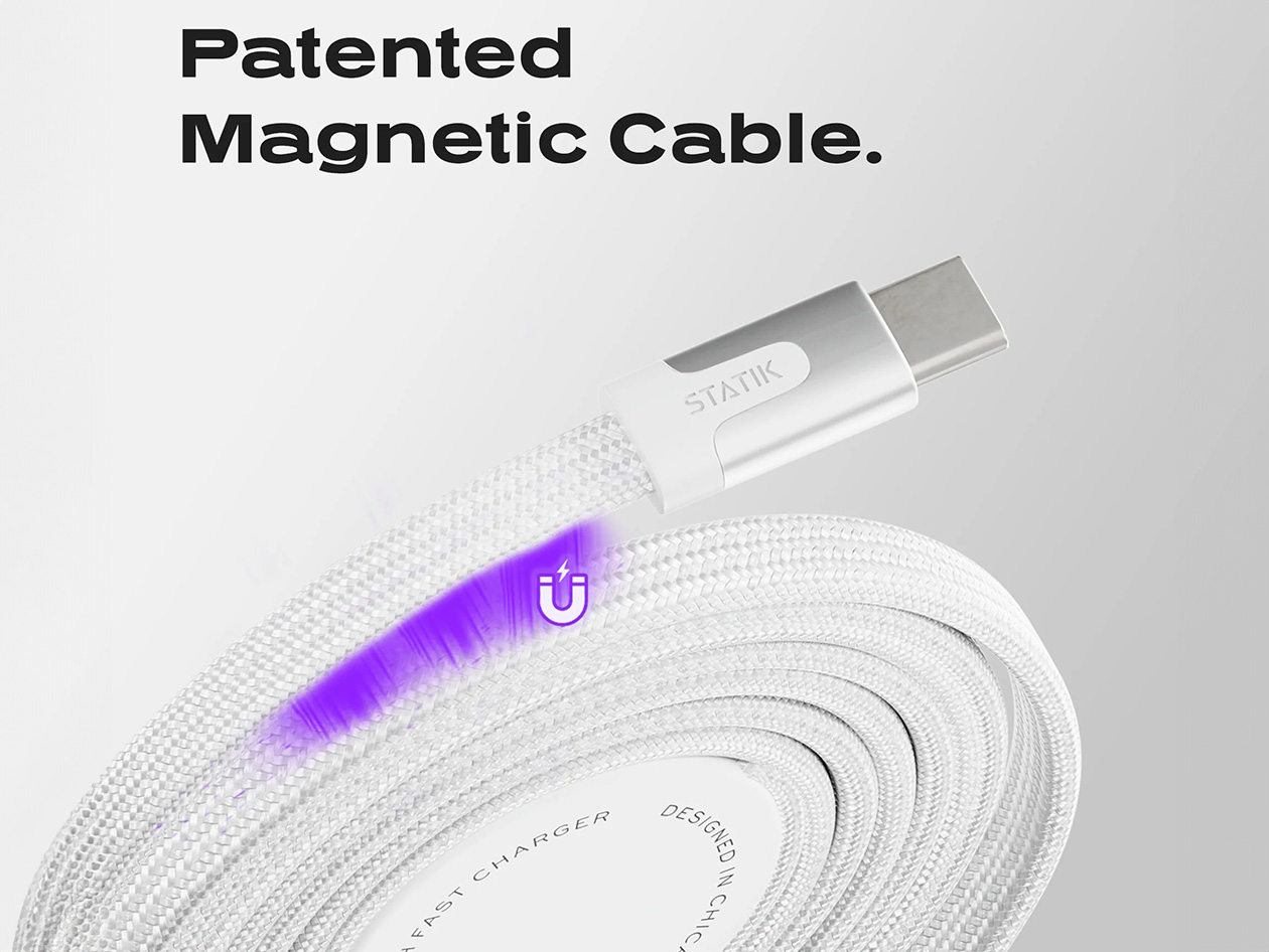 MagStack™ Duo Apple Watch Charger + 60W USB-C Cable (4-Pack)