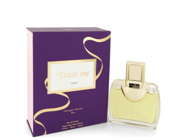 Trust Me by Giorgio Monti Eau De Parfum Spray 3 oz