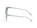 Tom Ford White/Crystal & Blue Mirror Cat Sunglasses