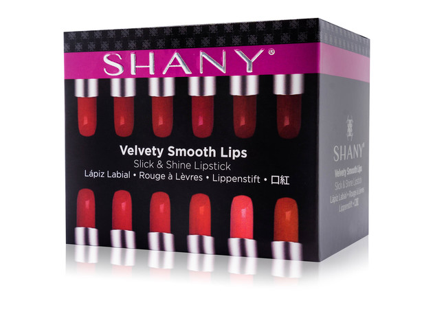 SHANY Slick & Shine Lipstick Set - 12 Matte color Long Lasting & Moisturizing Lip Colors with Vitamin E and Aloe Vera.