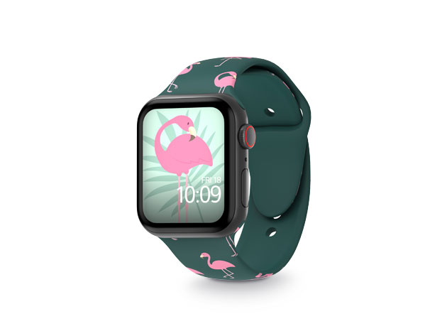 MobyFox 42mm Apple Watch Band (Flamingos) | StackSocial