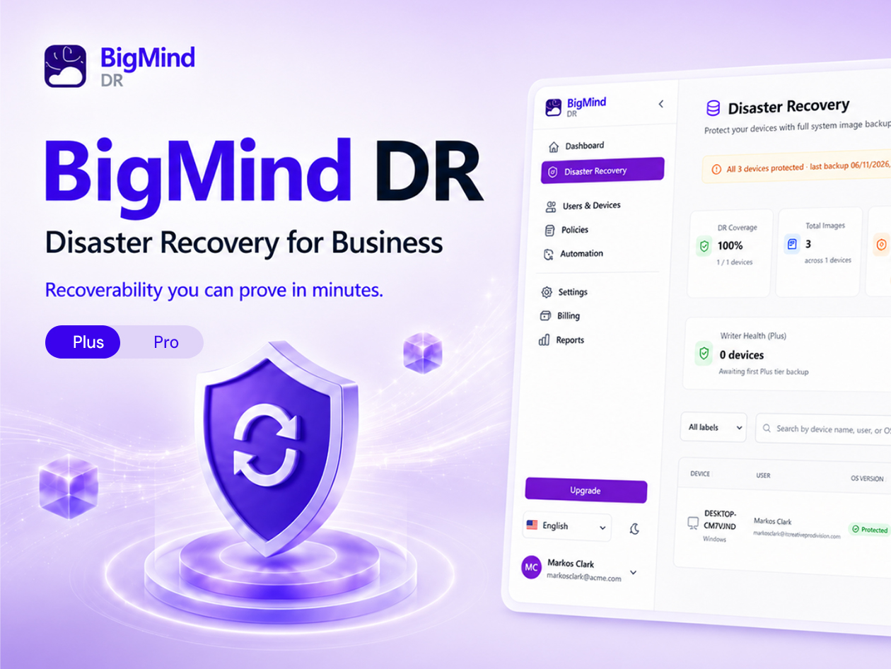 BigMind Data Recovery Plus Plan: Lifetime Subscription