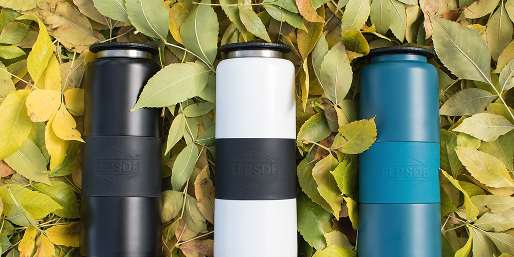 FLPSDE Dual-Chamber Water Bottle