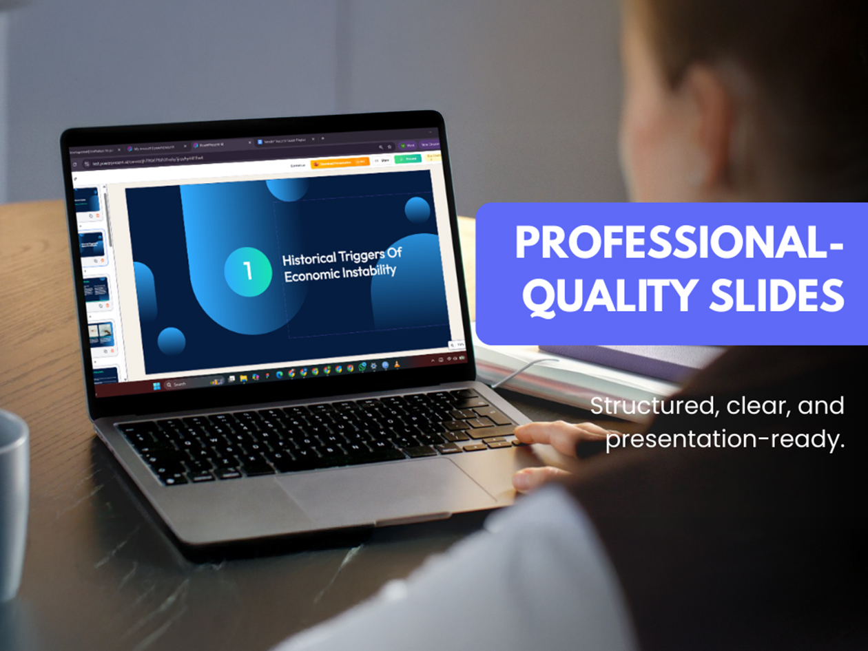 PowerPresent - AI Presentation Generator: Lifetime Subscription (Unlimited Presentations)