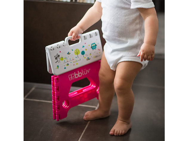 bbluv B0114P Step - Folding Step Stool - Pink