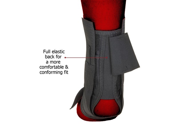 Swede-O Inner Lok 8 Ankle Brace Stays Tight and Secure with exclusive 8 Style Strap Lacing System and Top Strap Extra Small: men 3 Inches - 5 1/2 Inches, women 4 Inches - 6 1/2 Inches, Black