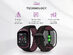 GoBe3 Wearable Health, Fitness, and Activity Tracker (Burgundy)