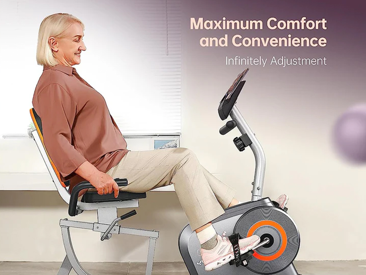 Professional recumbent exercise bike online