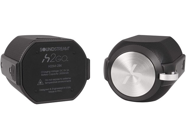 Soundstream h2Go IPX6 Water-Resistant Bluetooth Speakers