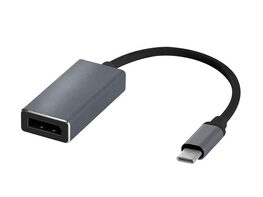 6" Cable Adapter: Type-C to DisplayPort