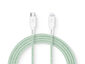 VIBRANCE Connect USB-C to Lightning Cable Green