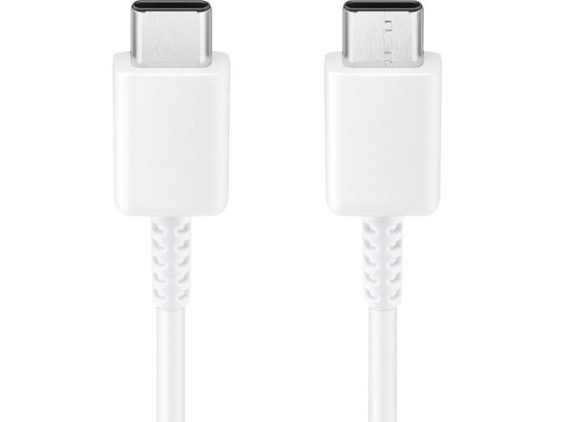 Samsung USB-C to USB-C Data Charging Cable for Samsung Galaxy Note 10/10+ - White (Retail Packaging)