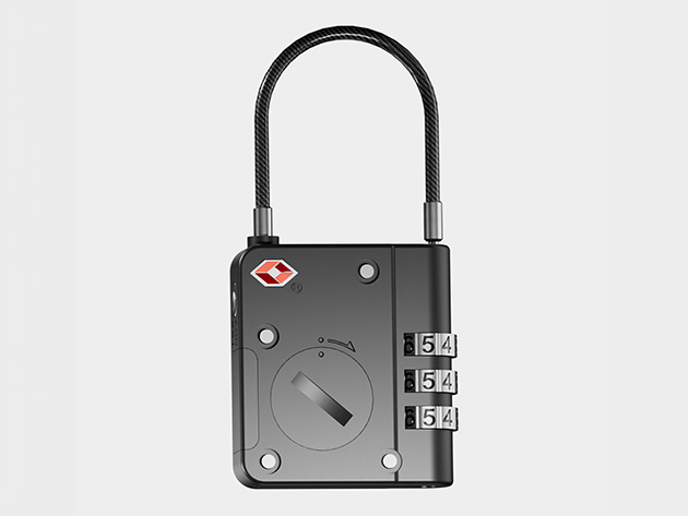 SmartLock: TSA-Approved Travel Lock with Apple Find My App Integration