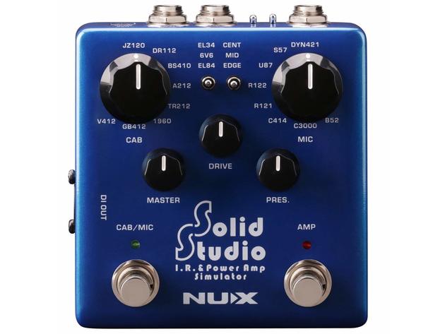 NUX Solid Studio IR Power Amp Simulator Loader with Built-in Cabinet Microphone (new)