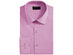 AlfaTech by Alfani Men's Bedford Cord Regular Fit Dress Shirt Pink Size 18x34-35