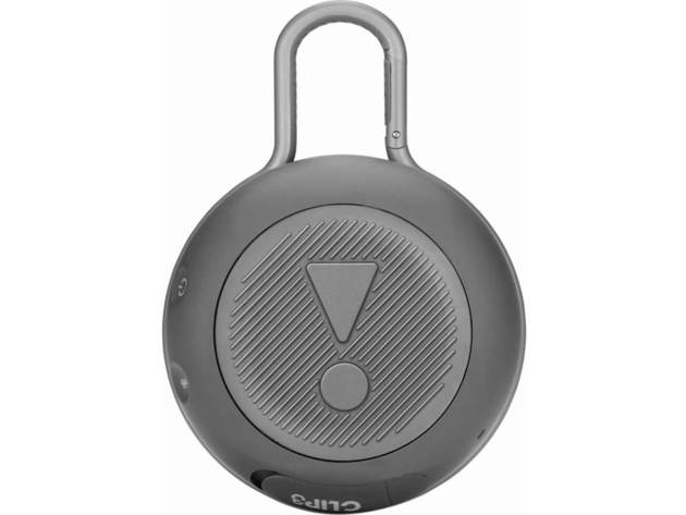 JBL CLIP3GRY Clip 3 Portable Bluetooth Speaker - Stone Gray