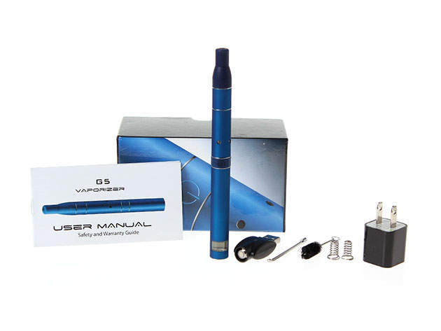 Ago G5 Dry Herb and Wax Vaporizer (Blue)
