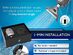 SparkPod Adjustable Filter Shower Head (Brushed Nickel)