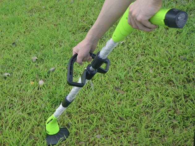 GardenJoy 12V Li-ion Electric String Trimmer