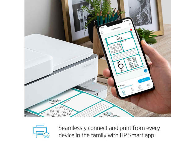 HP ENVYPRO6455E ENVY 6455e All-in-One Printer w/6 months free ink through hp +