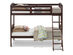 Costway Wood Solid Hardwood Twin Bunk Beds Detachable Safety Rail