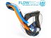 WildHorn Outfitters Seaview 180 Degrees Full Face Snorkel Mask Citrus Medium