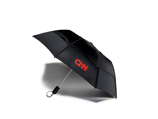 CNN Gustbuster Folding Umbrella