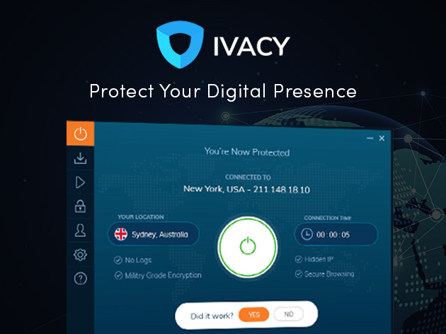 Ivacy: Lifetime Subscription