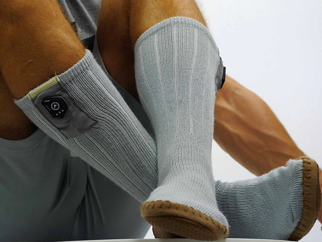 3.7V Heated Slipper Socks (LG/XL)