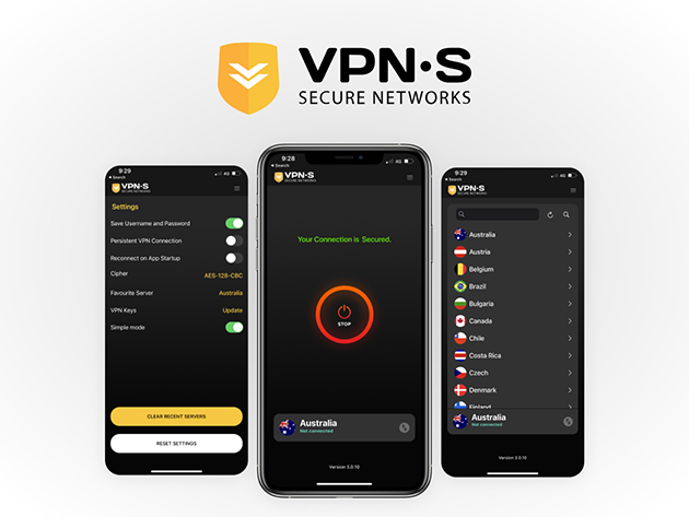 VPNSecure: Lifetime Subscription (25 Devices)