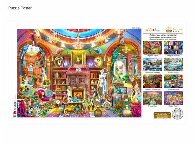 House Library Jigsaw Puzzles 1000 Piece