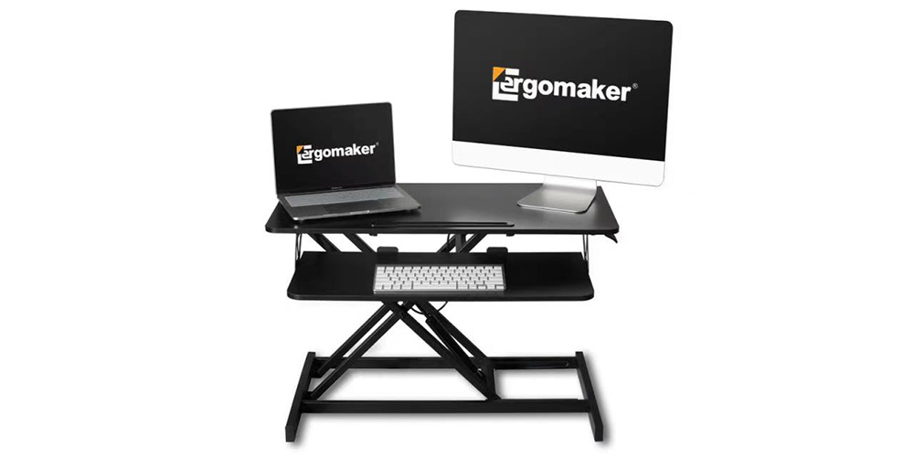 32″ Wide Adjustable Height Standing Desk Converter