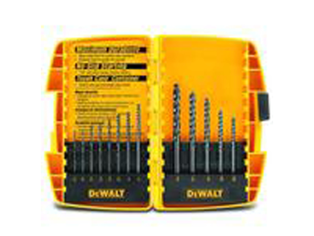 DEWALT DW1163 13 Piece Black Oxide Drill Bit Set