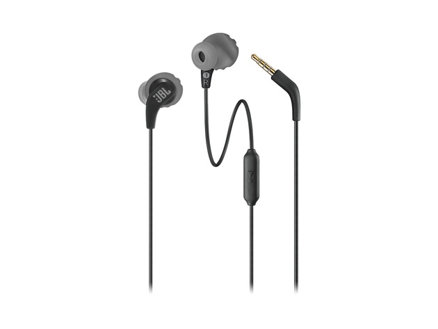 JBL Endurance RUN Wired Sport In-Ear Headphones - Black